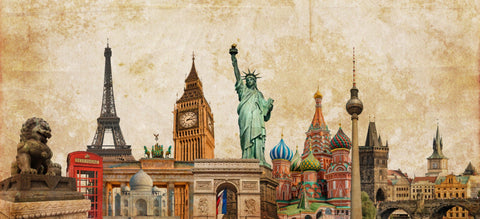 World landmarks photo