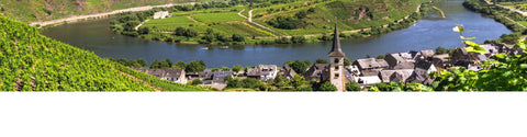 View of Bremm at the Mosel with Moselschleife