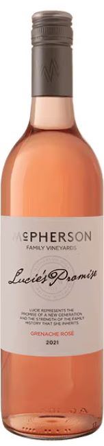Série familiale McPherson Lucie's Promise Grenache Rosé