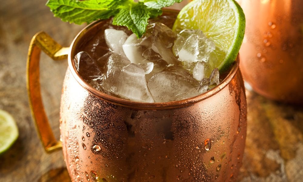 Sparkling Moscow Mule recipe