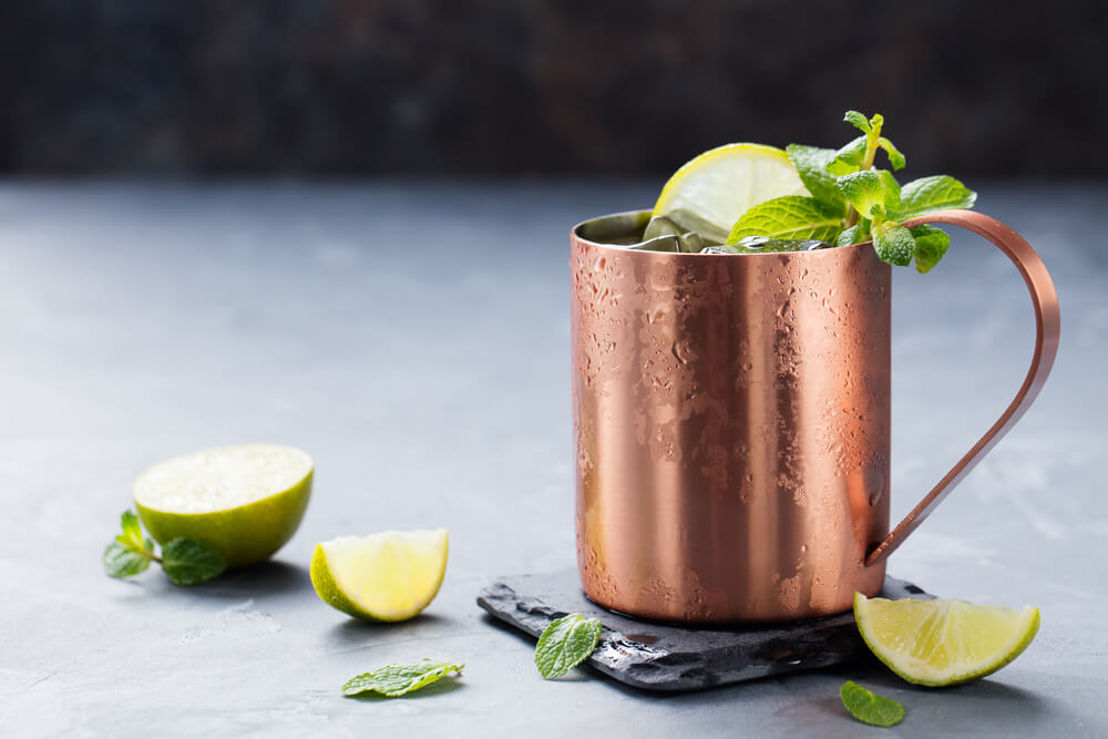 sparkling moscow mule